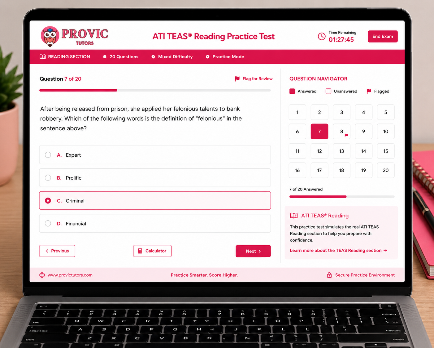 HESI Proctored Exam Practice Questions